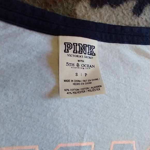 VS PINK VICTORIA SECRET SEQUIN BLING DETROIT TEE & LEGGINGS S SMALL DOG - Picture 9 of 11